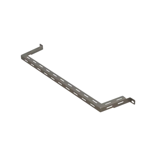 19” 1U, FO2 Front Cable Organizer for MIO Panels, Black