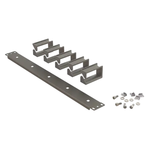 19-1u-modular-cable-organizer-w-5-snap-in-rings-accessories-samm-teknoloji-6236-97-B 19" 1U Modular Cable Organizer | With 5 Snap In Rings