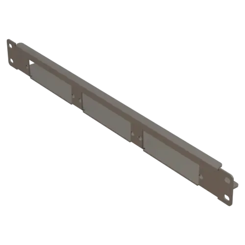 1RU, 3-Slot LGX-Compatible Rack-Mount Shelf