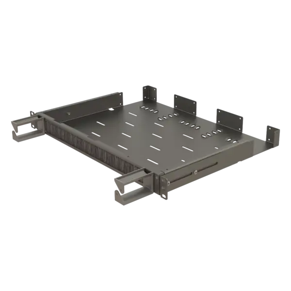 1U Pass-Through Over-length Management Shelves