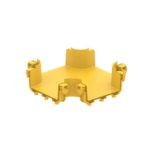 FDS_200mm 4-Way Cross Connection Body