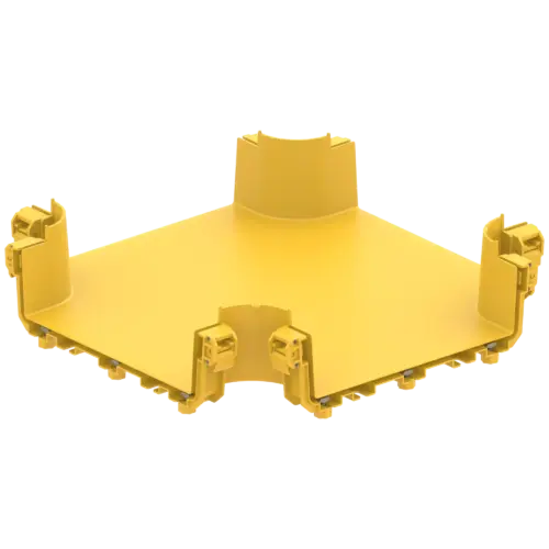 FDS_300mm 4-Way Cross Connection Body