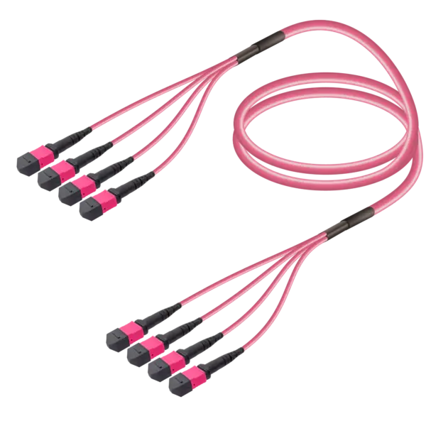 4xMTP to 4xMTP Multi-mode Breakout