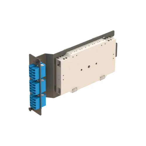 6x-lc-quad-sub-rack-splice-modulu-sub-rack-panelleri-samm-teknoloji-6291-13-B 6x LC Quad Sub-rack Splice Modülü **Pigtails are sold separately.