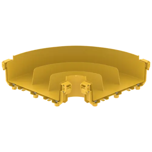 FDS_300mm 90˚ Horizontal Elbow Connection Body