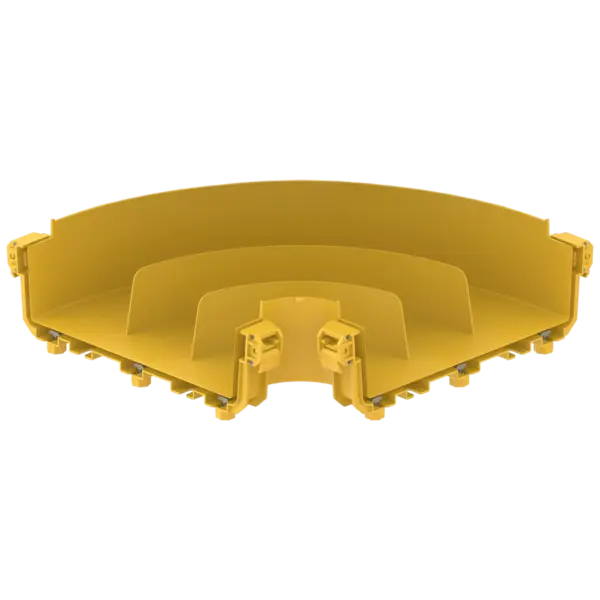 FDS_300mm 90˚ Horizontal Elbow Connection Body