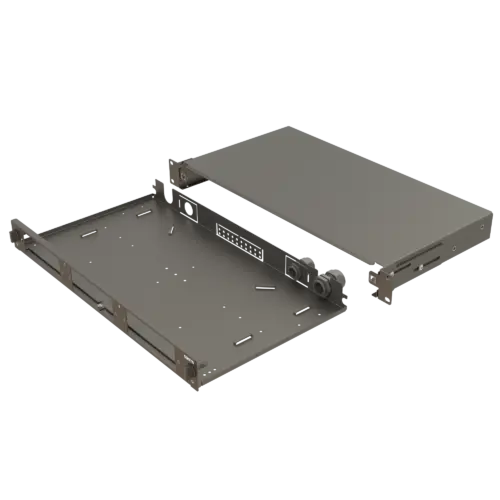 Bright Series | Mechanical Sliding | 3 Modular Slots | Empty Patch Panel