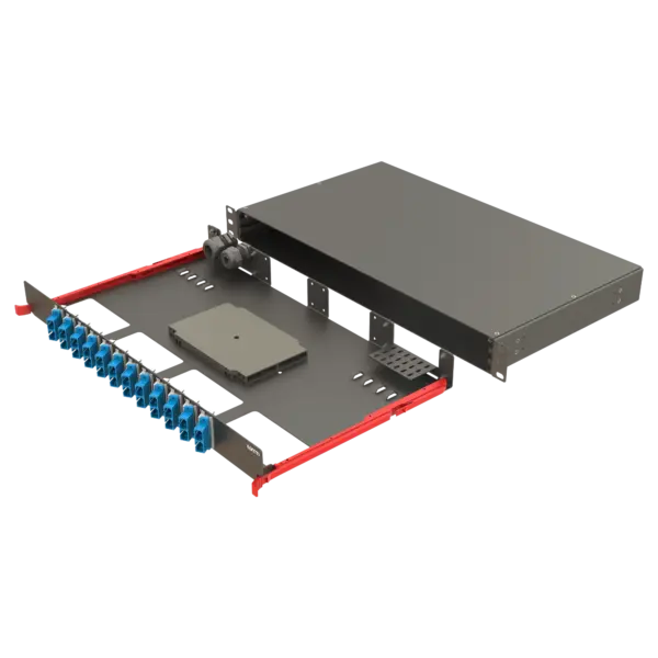 Bright Series | Rail Sliding | 12 Angled SC Duplex | FP10 | 24 Fiber