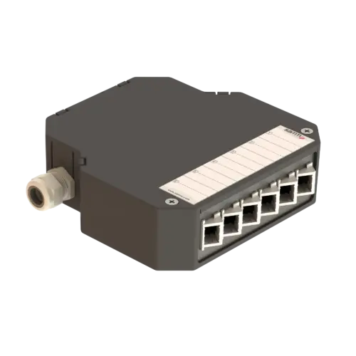 din-rail-termination-box-angled-empty-dp2-lc-dx-sc-sx-din-rail-termination-boxes-samm-teknoloji-6475-13-B DIN Rail Termination Box | Angled | DP2 Empty (LC/DX SC/SX)