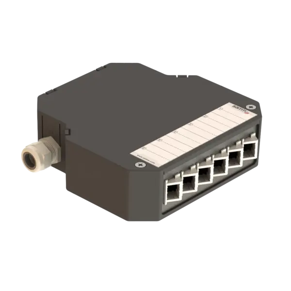 din-rail-termination-box-angled-empty-dp2-lc-dx-sc-sx-din-rail-termination-boxes-samm-teknoloji-6475-13-B DIN Rail Termination Box | Angled | DP2 Empty (LC/DX SC/SX)