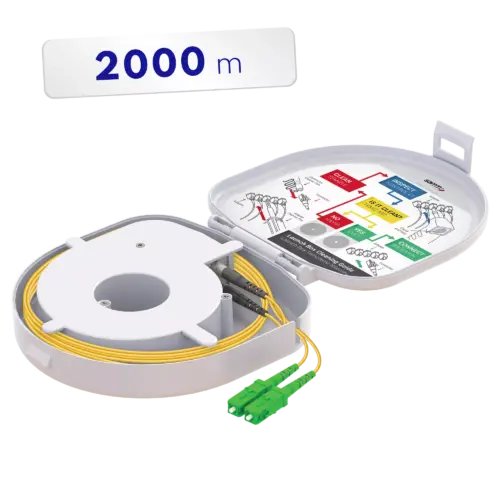 dogrudan-konnektorlu-fiber-optik-otdr-launch-box-single-mode-a2-sc-apc-sc-apc-2000-metre-otdr-launch-box-samm-teknoloji-5028-11-B Doğrudan Konnektörlü Fiber Optik OTDR Launch Box | Single Mode G657.A2 | SC APC/SC APC | 2000 metre