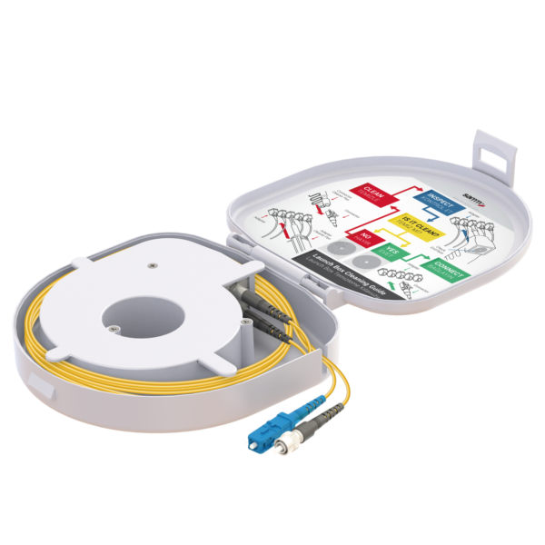 Doğrudan Konnektörlü Fiber Optik OTDR Launch Box | Single Mode G657.A2 | SC UPC/FC UPC | 1000 metre