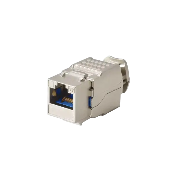 Ekranlı TIA | Category 6A Jack-Jack Keystone 90°