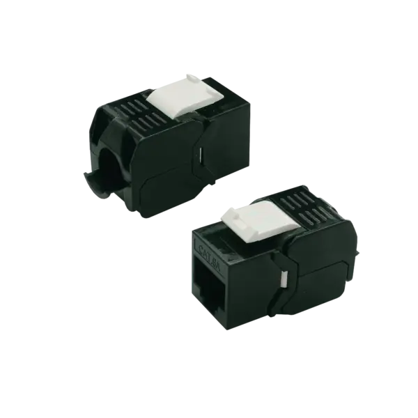 Ekransız | Category 6A Jack-Jack Keystone 180°