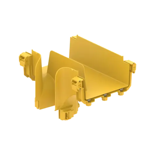 FDS_200-100mm Dikey Hat Düşürücü Gövde