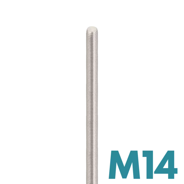 FDS_ Galvanizli Çelik M14 Dişli Tij 1M