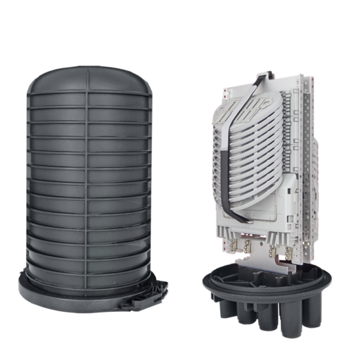 fiber-optic-splice-closure-24-trays-288-fibers-6-ports-492250-splice-closures-samm-teknoloji-206-50-B Fiber Optic Splice Closure | 24 Trays 288 Fibers 6 Ports | 492250