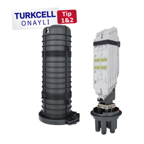 fiber-optic-splice-closure-6-trays-144-fibers-4-ports-540170-splice-closures-samm-teknoloji-4990-13-B Fiber Optic Splice Closure | 6 Trays 144 Fibers 4 Ports | 540170