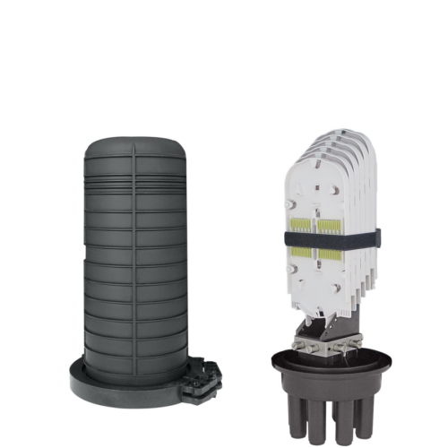 fiber-optic-splice-closure-6-trays-144-fibers-6-ports-450175-splice-closures-samm-teknoloji-891-25-B Fiber Optic Splice Closure | 6 Trays 144 Fibers 6 Ports | 450175
