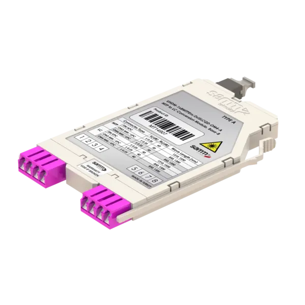 G-Connect | UHD MTP-LC Dönüşüm Modülü | OM4 | Base-8 | Yaylı Toz Kapaklı