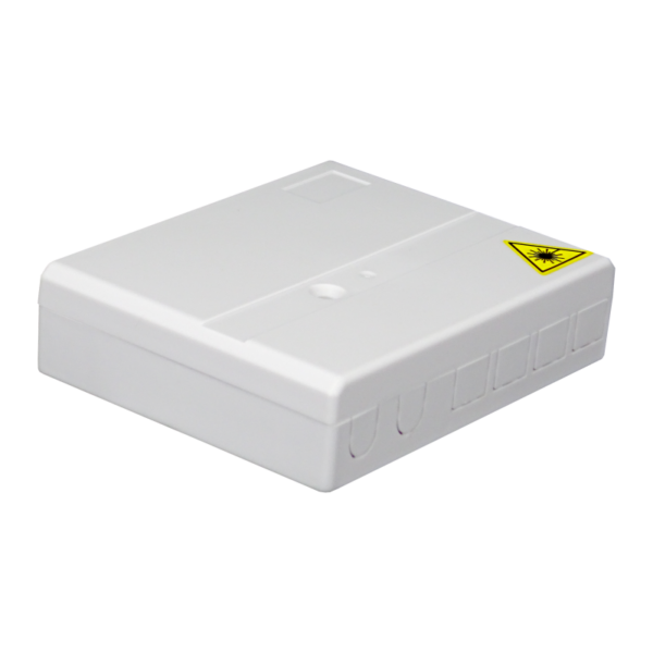 Indoor Termination Box | 4 Patch 4 Fibers 4 Ports | Compact Design