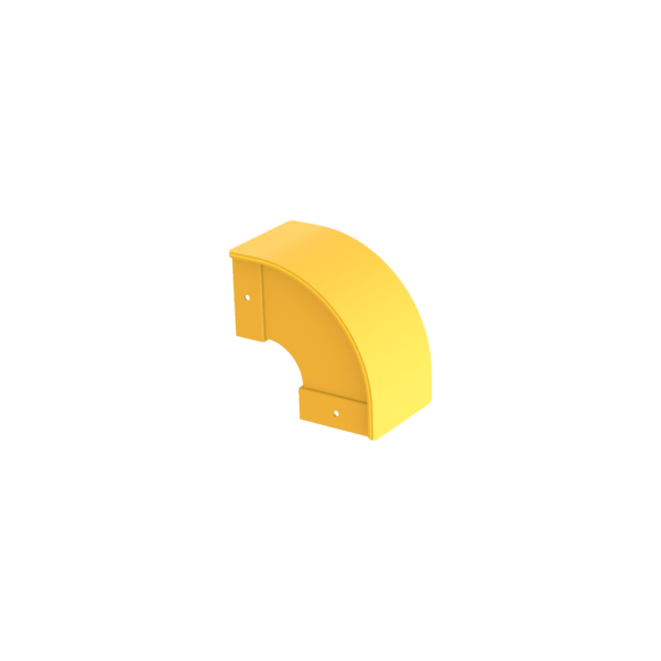 Kanalet | Dıştan Kapaklı İniş Dirseği 100mm