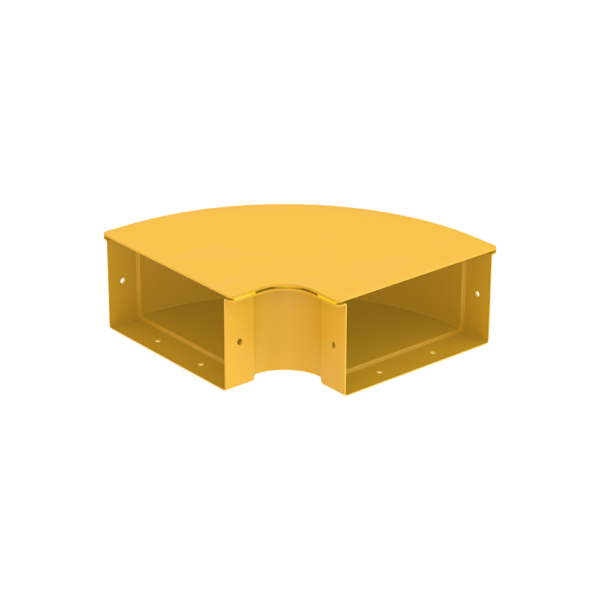 Kanalet | Yatay Dönüş Dirseği | Kapaklı 200mm