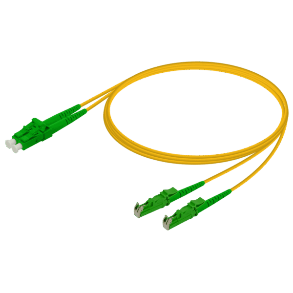 LC/APC-LSH/APC | Single Mode G657.A2 Duplex Patch Cord | 2.0x4.1mm
