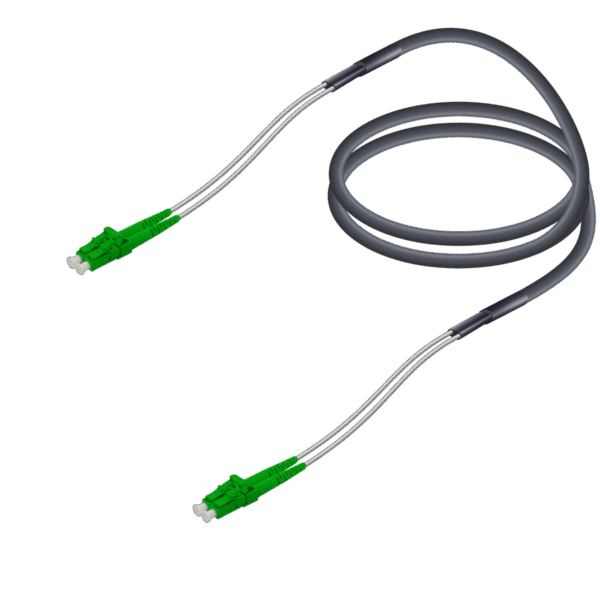 LC/APC-LC/APC | Single Mode G657.A2 Çelik Korugeli FTTA Breakout | 7.0x2.85mm