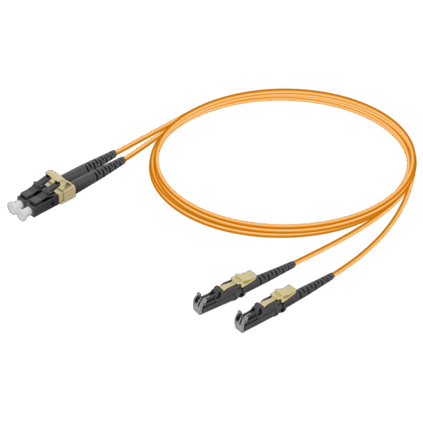 LC/UPC-LSH/UPC | Multi Mode G651.OM2 Duplex Patch Cord | 2.0x4.1mm