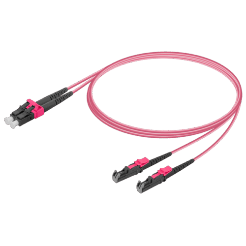 LC/UPC-LSH/UPC | Multi Mode G651.OM4 Duplex Patch Cord | 2.0x4.1mm