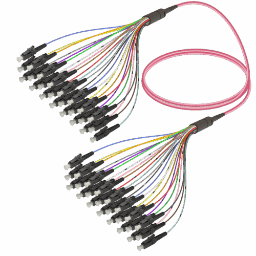 lc-upc-lc-upc-24-fiber-fanout-multi-mode-g651-om4-30-09mm-multi-mod-fiber-24-fiber-samm-teknoloji-2668-60-B LC/UPC-LC/UPC | 24 Fiber Fanout | Multi Mode G651.OM4 | 3.0/0.9mm