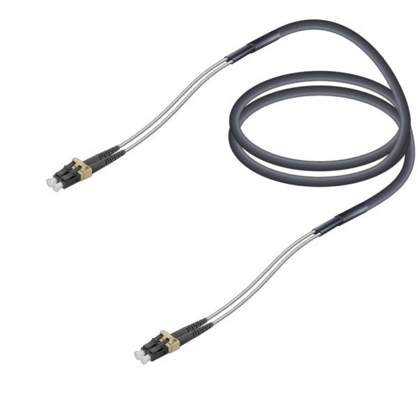 LC/UPC-LC/UPC | Multi Mode G651.OM2 Çelik Korugeli FTTA Breakout | 7.0x2.85mm