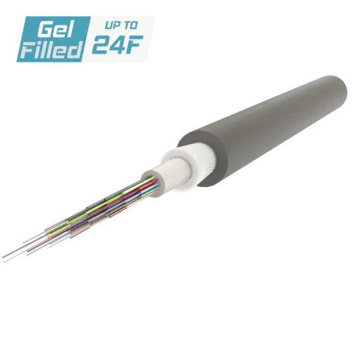 Merkezi Tüplü Fiber Optik Kablo | Gel-filled | U-D1Q(ZN-GY)BH | Up to 24F