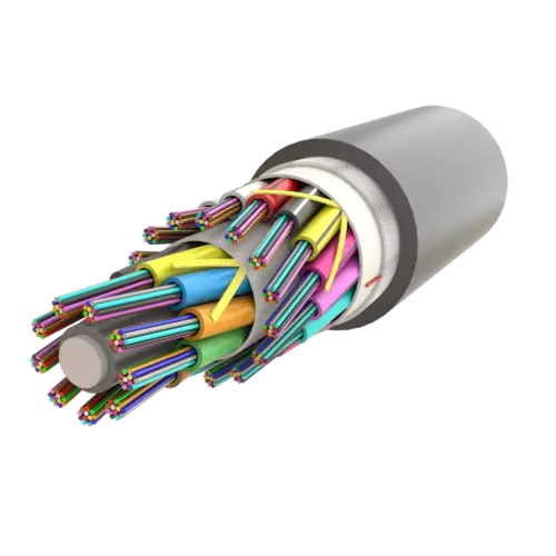 Mini-Duct Çok Tüplü Fiber Optik Kablo | Gel-Filled Dry Core | AT-D1Q2Y | 288F