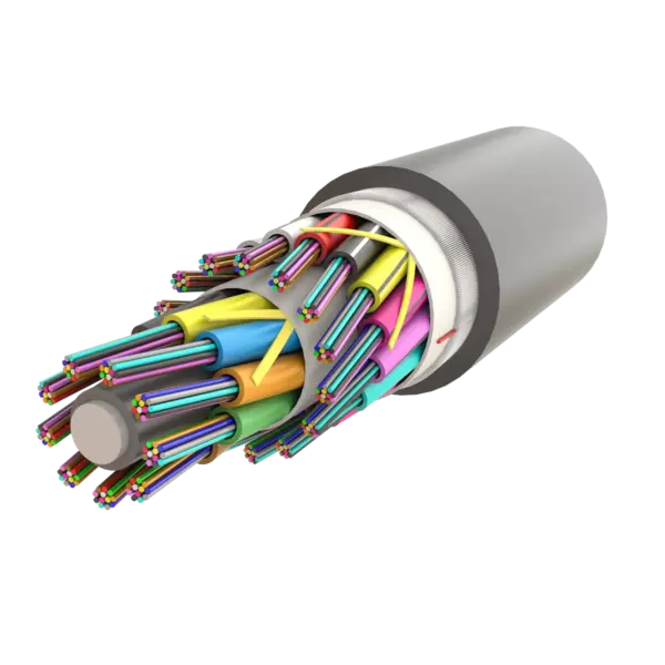 Mini-Duct Multi Loose Tube Fiber Optic Cable | Gel-Filled Dry Core | AT-D1Q2Y | 288F