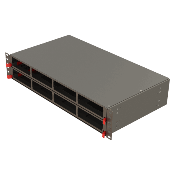 Modüler Yüksek Kapasiteli Panel | 2U 8 Yuvalı
