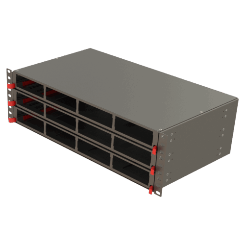 Modüler Yüksek Kapasiteli Panel | 3U 12 Yuvalı