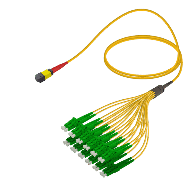 MTP Elite Dişi-LC/APC | Base-24 | Single Mode G657.A2 | 3.0/1.8mm