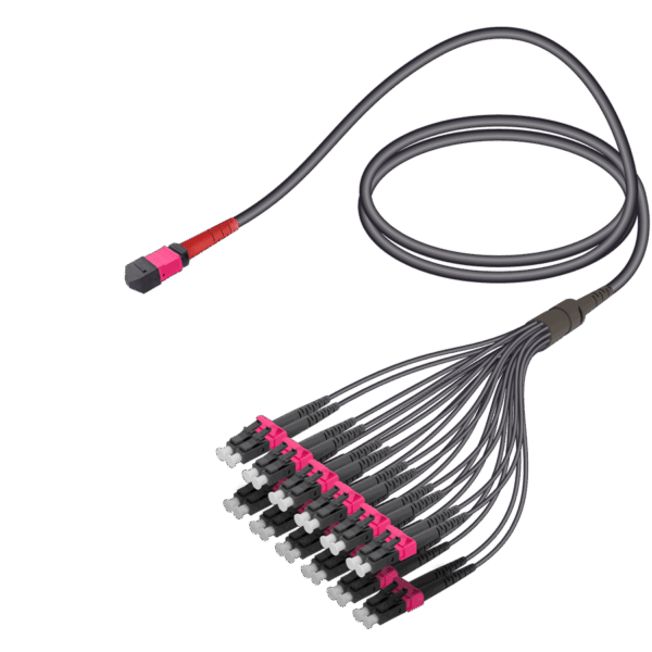 MTP Elite Dişi-LC/UPC Universal | Base-24 | Multi Mode G651.OM4 | 4.8/1.8mm