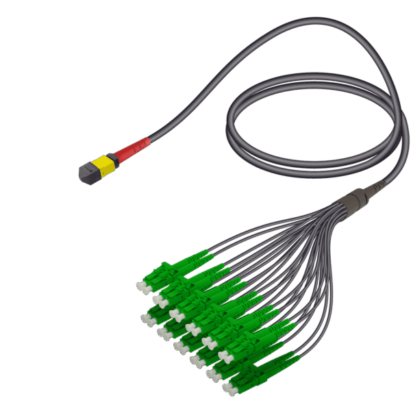 MTP Elite Erkek-LC/APC Universal | Base-24 | Single Mode G657.A2 | 4.8/1.8mm