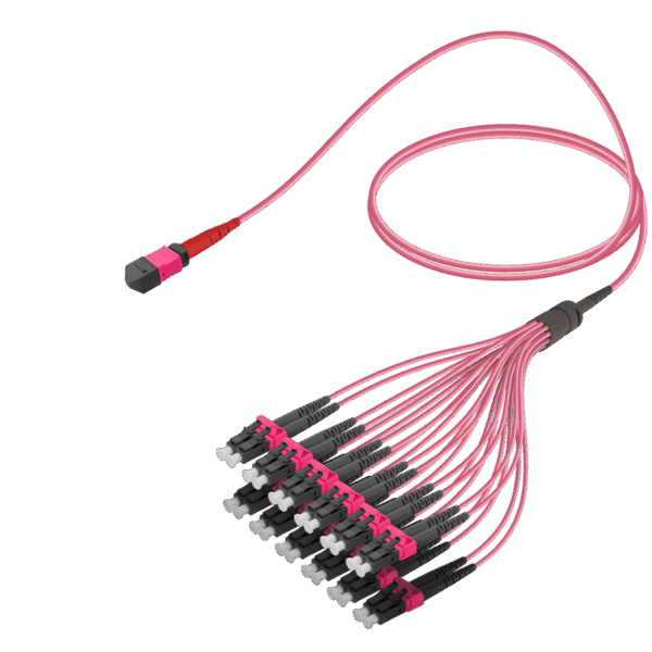 MTP Elite Erkek-LC/UPC | Base-24 | Multi Mode G651.OM4 | 3.0/1.8mm