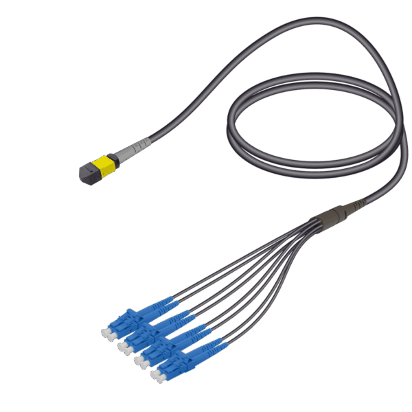 MTP Elite Erkek-LC/UPC Universal | Base-8 | Single Mode G657.A2 | 4.8/1.8mm