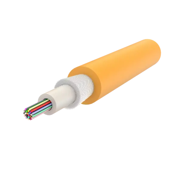 Non-Metallic Armoured Central Loose Tube Fiber Optic Cable | Gel-Filled | U-D4Q(ZN-GY)BH | Up to 24F | Universal