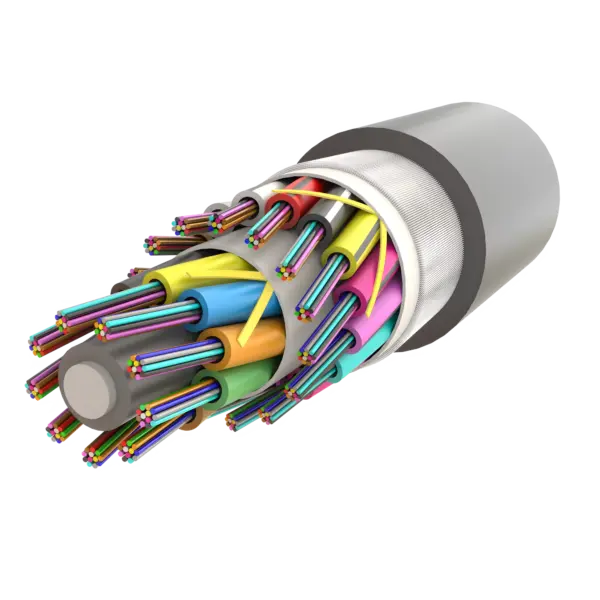 Non-Metallic Armoured Multi Loose Tube Fiber Optic Cable | Gel-Filled | UT-D1Q(ZN-GY)BH | Up to 288F | Universal