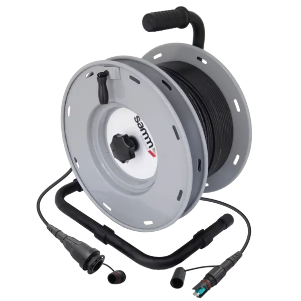 on-reel-qcs-harsh-environment-multi-mode-om3-fiber-cable-assembly-qcs-male-to-qcs-female-harsh-environment-samm-teknoloji-16188-14-B On-Reel QCS Harsh Environment Multi-mode OM3 Fiber Cable Assembly | QCS-Male to QCS-Female