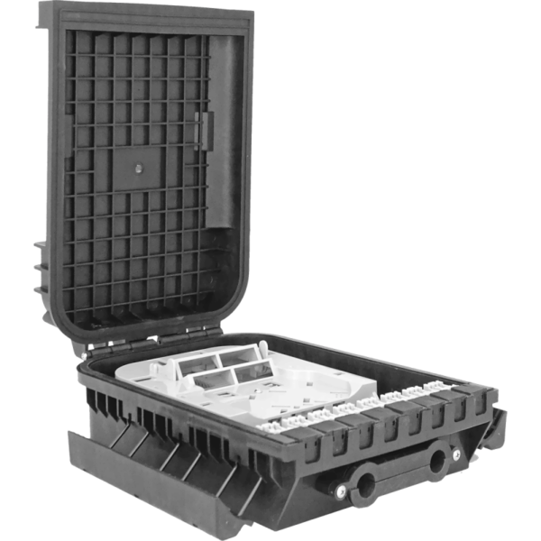 Outdoor Termination Box | 1 Tray 16 Fibers 16 Ports 16 PLC | 305216