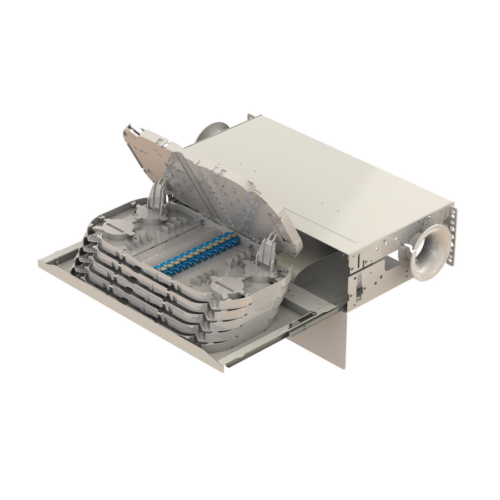 Patch to Patch Fiber Management Shelves | 21" 3U