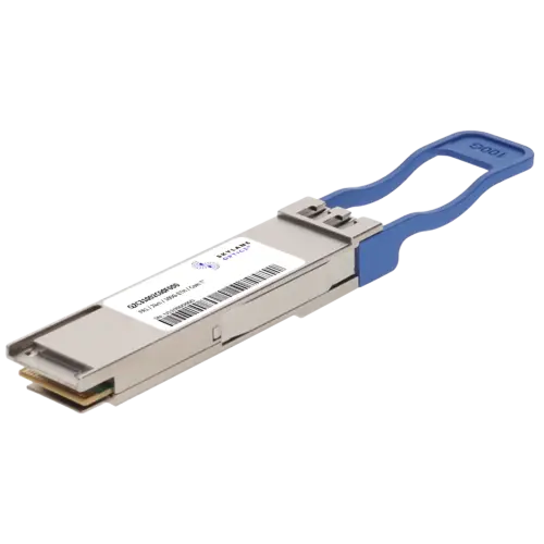 QSFP28 100GbE (100GBase-FR1), 2km, Single-Mode (CWDM 1311nm), Commercial Temp, w/ FEC Fiber Optic Transceiver Q2C31002C00F