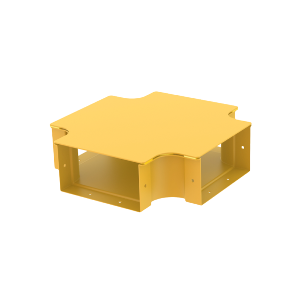 Raceways | 4 Way Cross Connection 200mm | W/ Cover